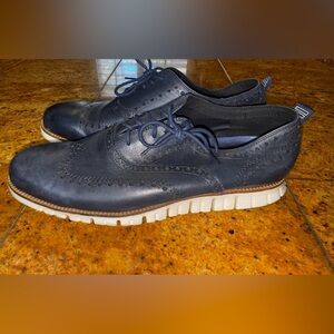 Men's Black Cole Haan Oxford Shoes Sz 11.5W
